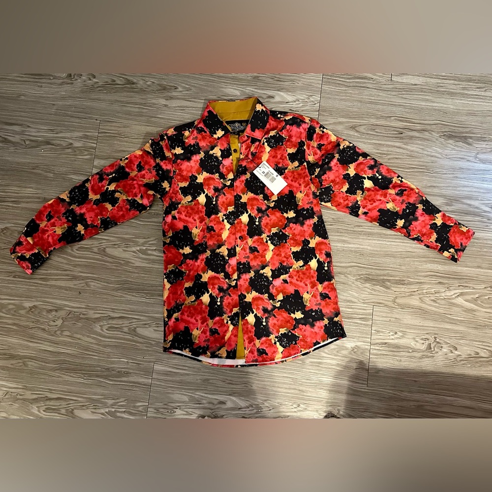 Mexican Floral Button Down